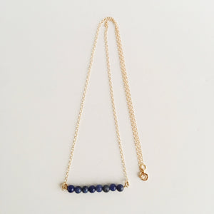 Sodalite Wire Wrapped Necklace