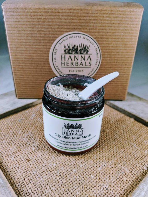 Oily Skin Mud Mask - blemish control mask - clear
