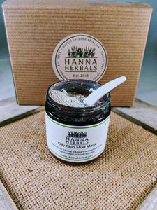 Oily Skin Mud Mask - blemish control mask - clear
