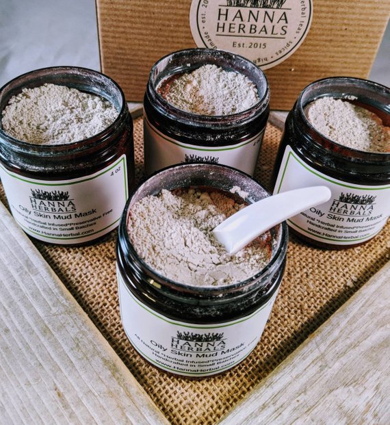 Oily Skin Mud Mask - blemish control mask - clear